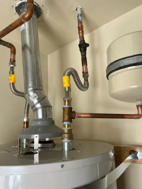 Water heater installation and plumbing repair in Laurel Creek